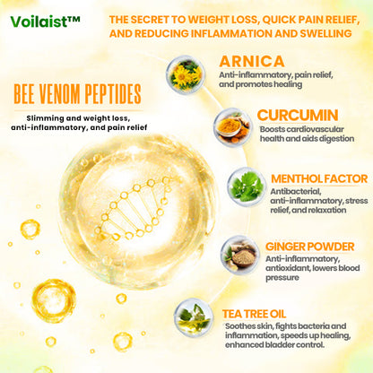 Voilaist™ 🐝Bee Venom Lymphatic Drainage & Slimming Foot SoakBeads【Doctorrecommendation-For alllymphatic problems and obesity】